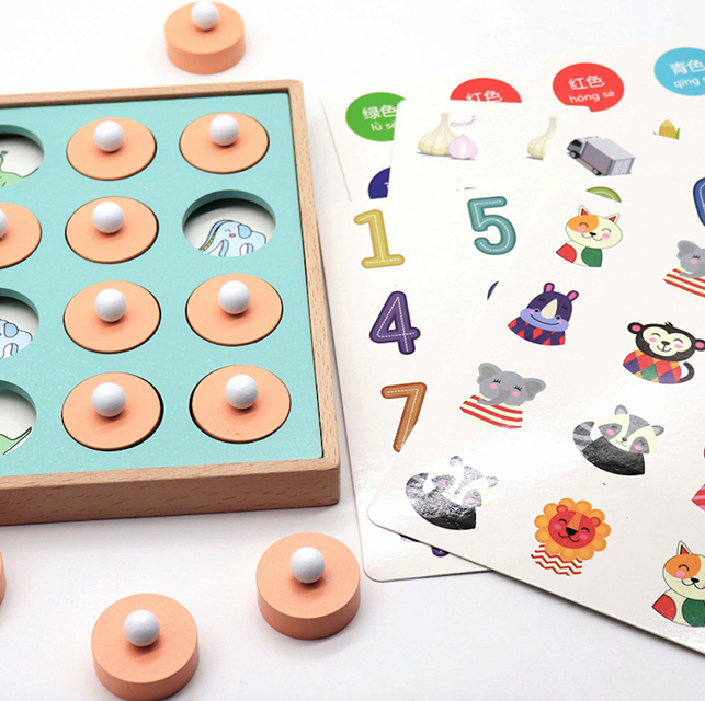 Wooden Memory Game