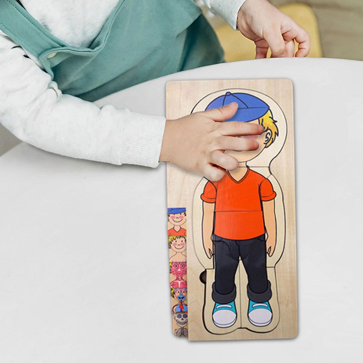 Wooden Human Body Puzzle