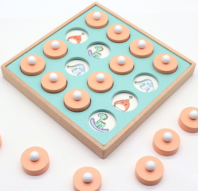 Wooden Memory Game