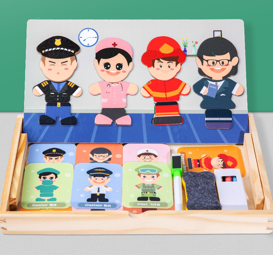 Career Magnetic Toy Set
