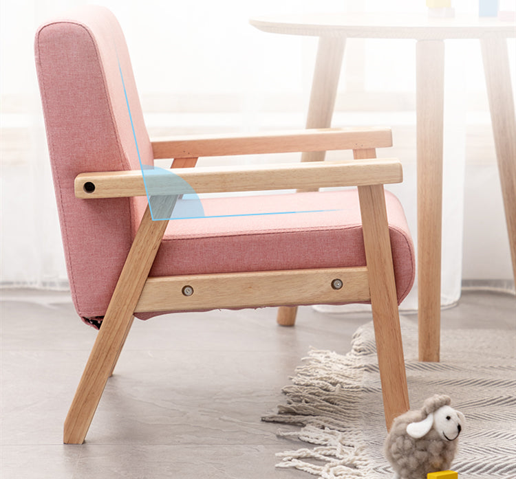 Kids Arms Chair in Gray