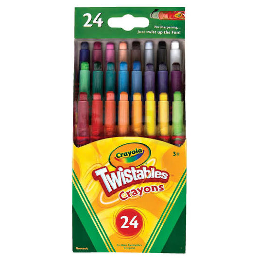 Crayola Mini Twistable Crayons 24s