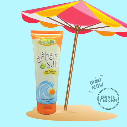 Beach Hut After Sun Gel with D-Panthenol 120ml